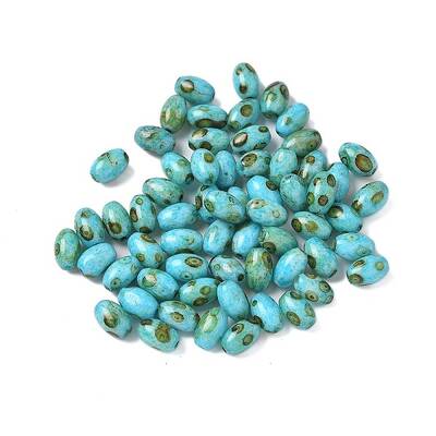 60Pcs 10G Baking Paint Glass Seed Beads