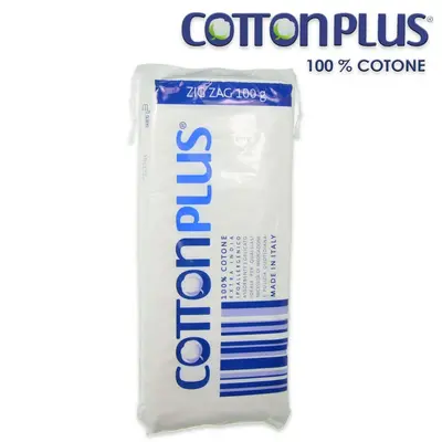 Cotton Plus Zig Zag 100 Gr Carded Absorbent Cotton