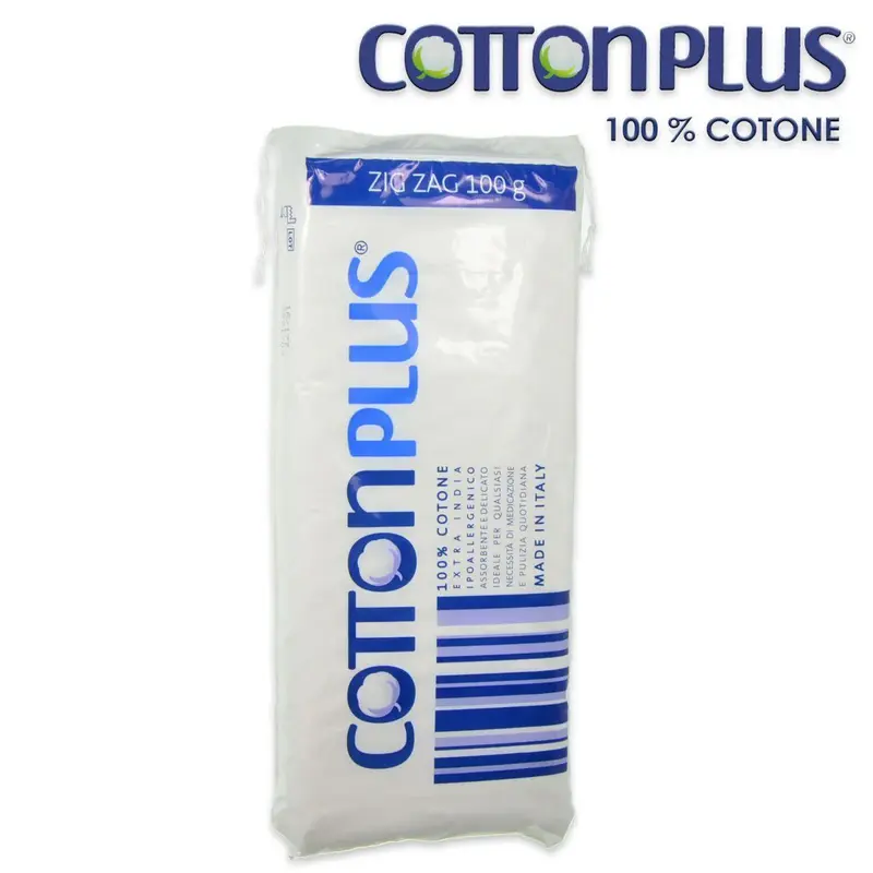 Cotton Plus Zig Zag 100 Gr Carded Absorbent Cotton