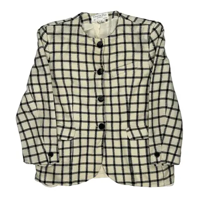 Classic Design Christian Dior Blazer - Small Black Wool Blend