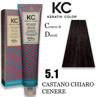 Crema Colorante Alla Cheratina Kc 100 Ml 5.1