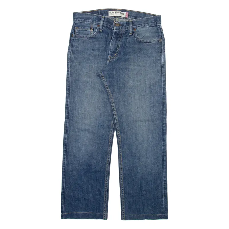 LEVI'S 514 Jeans Mens Blue Slim Straight W30 L27