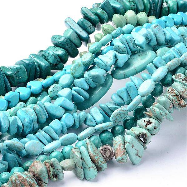 Natural Magnesite Bead Strands