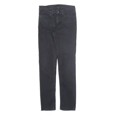 LEVI'S Jeans Black Denim Slim Straight Womens W27 L32