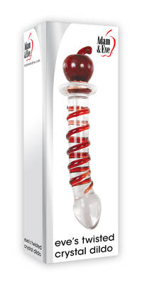 Eve's Twisted Crystal Dildo