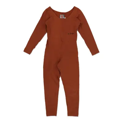 Belfe Unitard - Medium Brown Cotton Blend