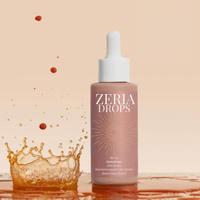 ZERlA DROPS sunless tanning drinkable drops for Face&Body -Melanin Boosting,Natural Glow,UV-Free,Hydrating Bronzer,No Sun Dam...