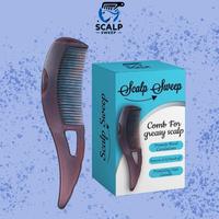 Detox Your Scalp with Scalp Sweep the #1 Scalp SweepingComb -Efficiently Captures Dandruffand Impurities