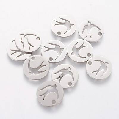 Non-Tarnish 201 Stainless Steel Charms