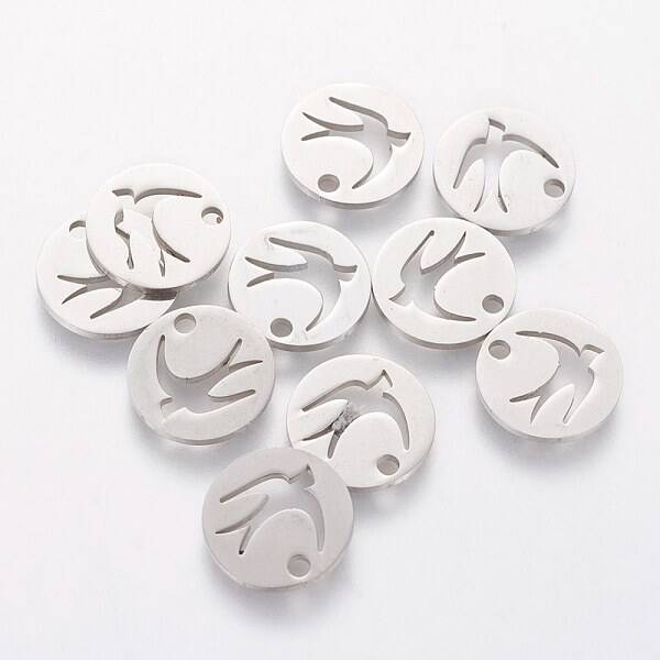Non-Tarnish 201 Stainless Steel Charms