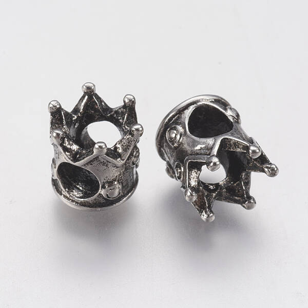 Ion Plating(IP) 304 Stainless Steel European Beads