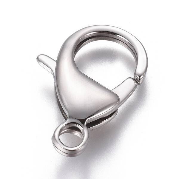 Tarnish Resistant 304 Stainless Steel Lobster Claw Clasps