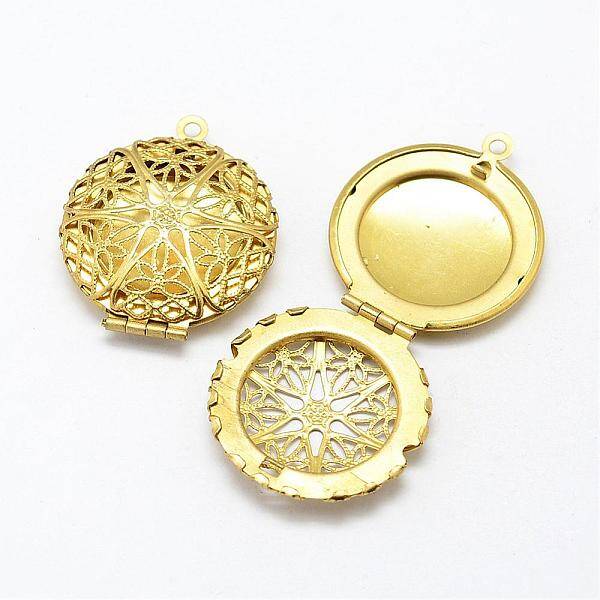Brass Locket Pendants