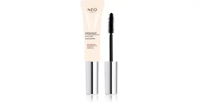 NEO MAKE UP Intense Vitamin & Mineral Serum Nourishing Mascara to Stimulate Eyelash Growth Black Color 9ml