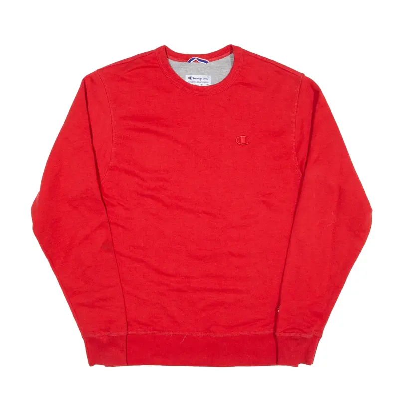 CHAMPION Sweatshirt Red Mens S