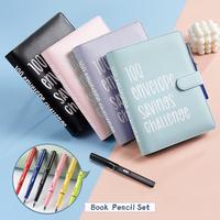 【Faddish】100 envelope savings books + unlimited writing pencils for easy and fun savings of $5,050, perfect for budget pl...