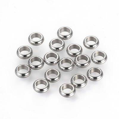 Non-Tarnish 201 Stainless Steel Spacer Beads