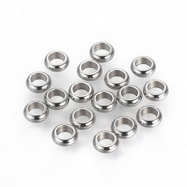 Non-Tarnish 201 Stainless Steel Spacer Beads