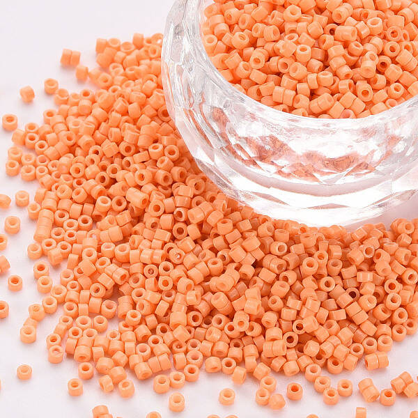 Glass Cylinder Beads