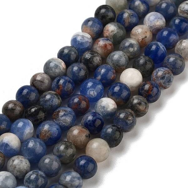 Natural Sodalite Beads Strands