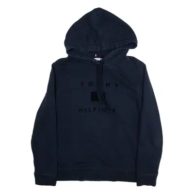 TOMMY HILFIGER Mens Blue Hoodie XL