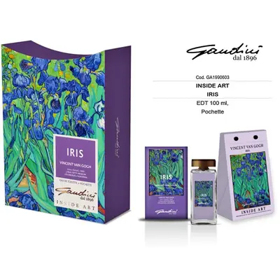 Gandini Inside Art IRIS EDT 100ml + Clutch