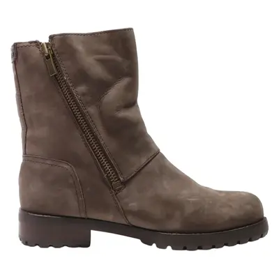 UGG High Boots Brown Synthetic Womens UK 7.5