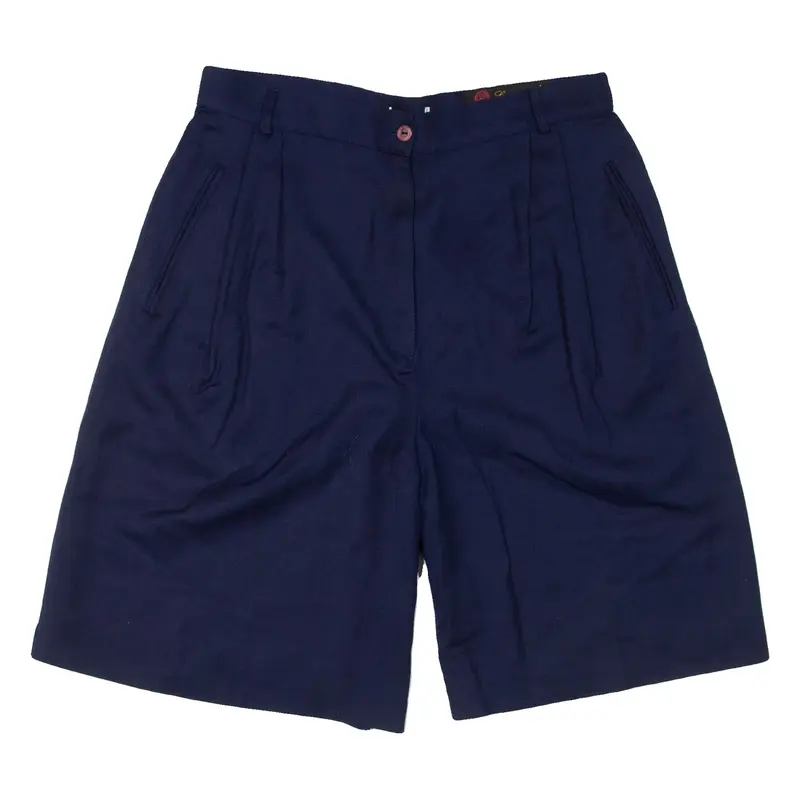 Womens Chino Shorts Blue M W30