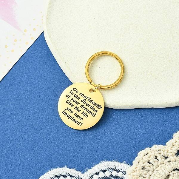 201 Stainless Steel Keychain