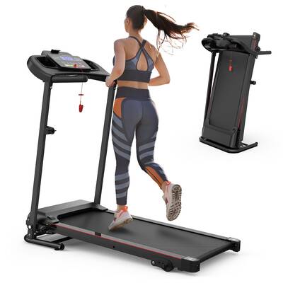 Foldable Electric Treadmill Rehabilitation & Home Fitness Machine