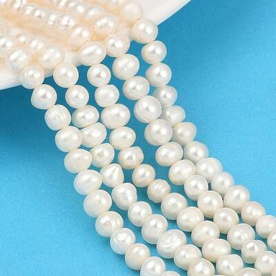 Natural Cultured Pearl Beads Strands