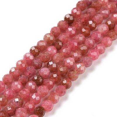 Natural Rhodonite Beads Strands