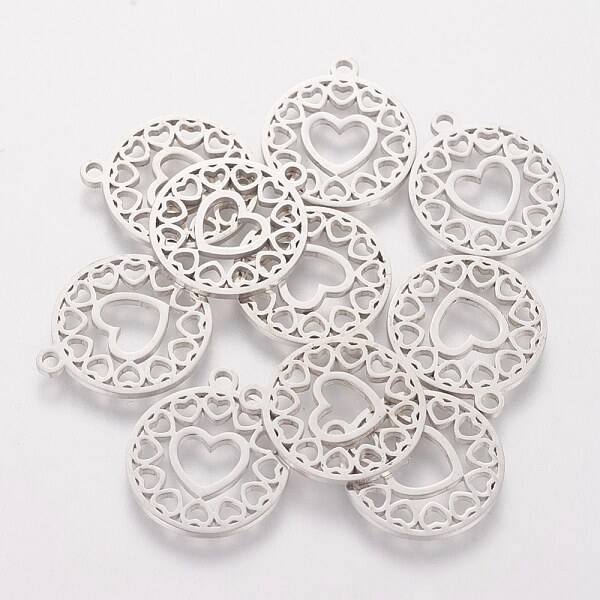 Non-Tarnish 201 Stainless Steel Pendants