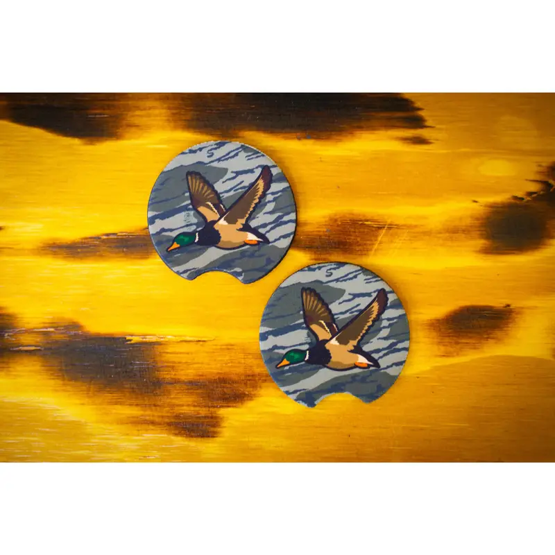 Mallard - car coasters lowland.