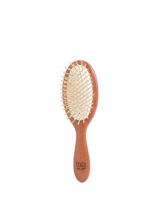 Tek - Oval Mahogany Brush with Short Pins