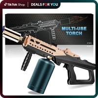 800000 BTUs Powerful Grill Torch Gun, Flamethrower Gun with Adjustable Propane Flame, Cooking Torch for Grilling Searing Cook...