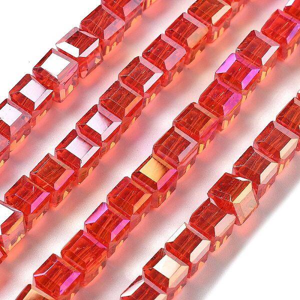 Electroplate Glass Beads Strands