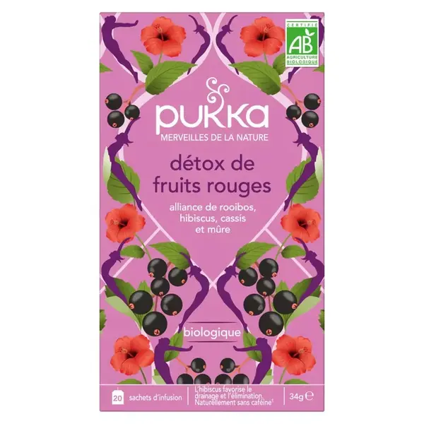 Pukka Organic Red Fruit Detox Infusion 20 sachets