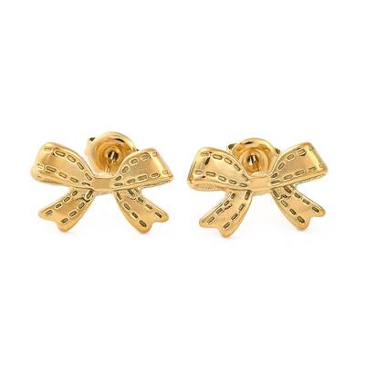 Ion Plating(IP) 304 Stainless Steel Stud Earrings