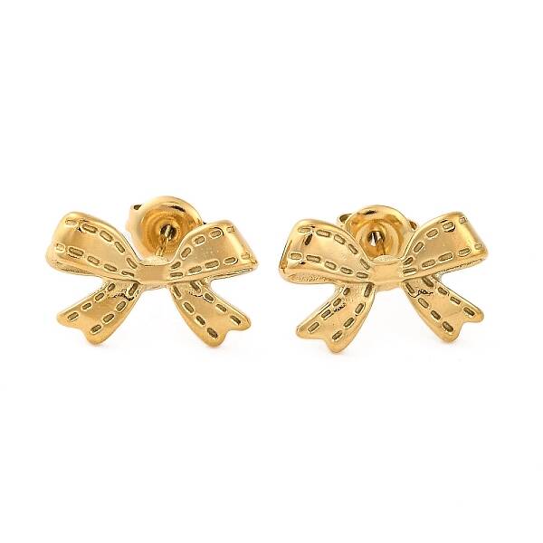 Ion Plating(IP) 304 Stainless Steel Stud Earrings