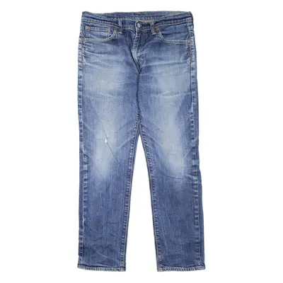 LEVI'S 511 Jeans Mens Blue Slim Straight Stone Wash W33 L30
