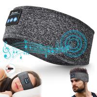 Bumel Adjustable Soft Sleep Headphones Headband with Built-in Speakers, Long-Lasting Play, Ideal for Sleep, Workouts, Running...