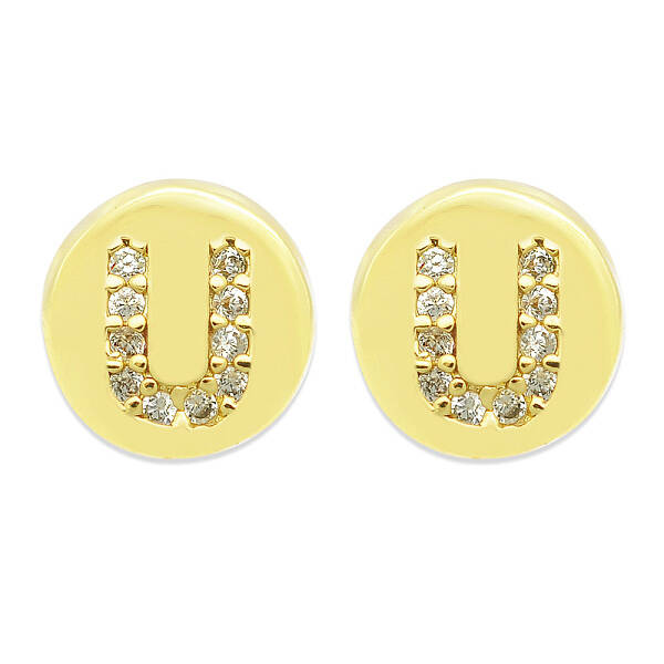 Brass Micro Pave Clear Cubic Zirconia Beads