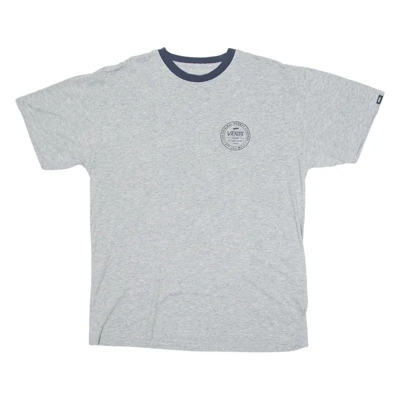 VANS Mens T-Shirt Grey M