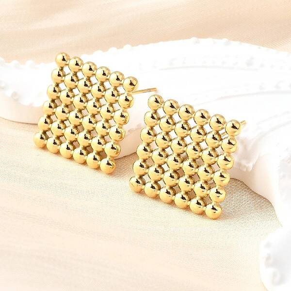 304 Stainless Steel Stud Earrings