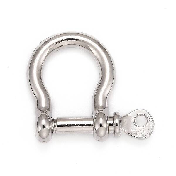 Alloy D-Ring Anchor Shackle Clasps