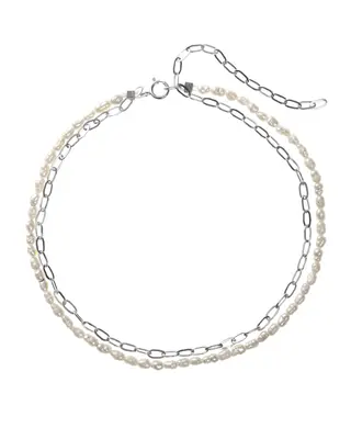 Lamera Anklet | Metal Color: Silver