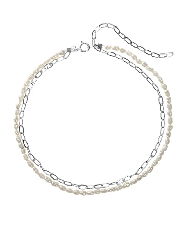 Lamera Anklet | Metal Color: Silver