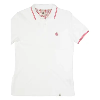PRETTY GREEN Mens Polo Shirt White S