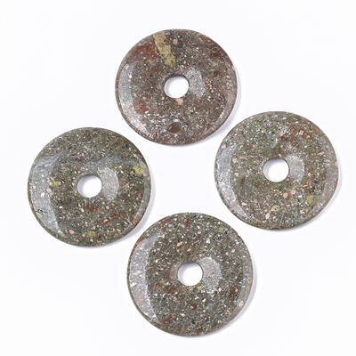 Natural  Unakite Pendants